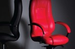 Офисное компьютерное кресло для руководителей SONATA steel chrome