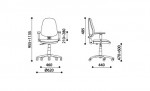 Размеры кресла GALANT GTS