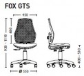 Дитяче крісло FOX GTS