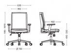 Офисное компьютерное кресло для руководителей MADAME R