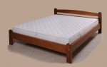 Двоспальне дерев'яне ліжко ВЕГА-2