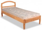 Ліжко односпальне дерев'яне ЮЛІЯ
