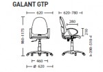 Офісне комп'ютерне крісло GALANT GTP freestyle