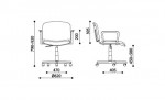 Размеры кресла ISO GTP