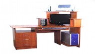 Угловой компьютерный письменный стол Ника-1