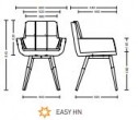 Купити стілець EASY HN | Новий Стиль