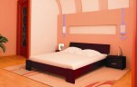 Двуспальная деревянная кровать ТИТАН
