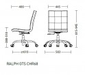 Купити крісло RALF GTP chrome | Новий Стиль |