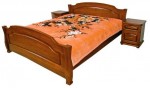 Двуспальная деревянная кровать ЛАГУНА