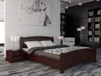 Двоспальне дерев'яне ліжко ВЕНЕЦИЯ Люкс