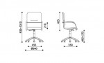 Размеры кресла SAMBA GTP