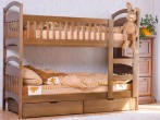 Двухъярусная детская деревянная кровать АРИНА