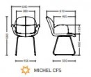 Купити стілець MICHEL CFS | Новий Стиль