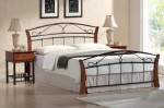 Ліжко двоспальне металеве дерев'яне ATLANTA