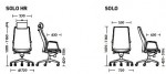 Офісне комп'ютерне крісло для керівників SOLO