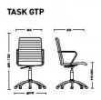Офісне комп'ютерне крісло TASK GTP