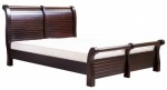 Двоспальне дерев'яне ліжко АДЕЛЬ