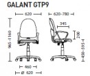 Крісло GALANT GTP9 Freestyle
