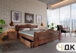Купить деревянную кровать КОРОНА
