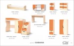 Комплект меблів для дитячої кімнати САВАНА