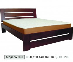 Дерев'яне ліжко ЛК-6