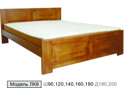 Дерев'яне ліжко ЛК-8