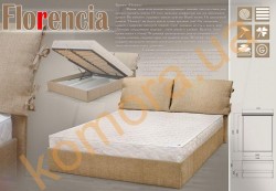 Ліжко з підйомним механізмом FLORENCIA