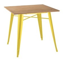 Купити кухонний стіл в жовтому кольорі